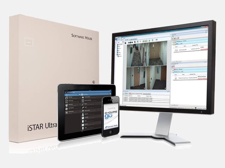 Display of  Security Access control kit from Software House
