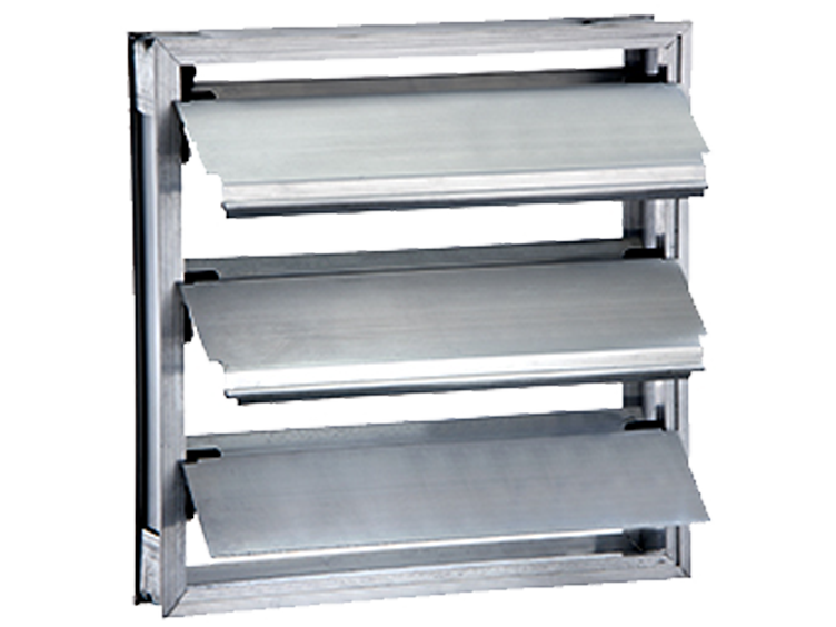 Back draft dampers louvers product