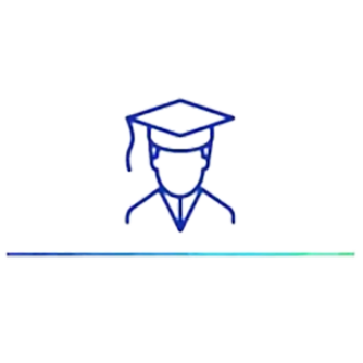 Icon image of a graduated student