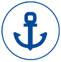 Marine and navy icon